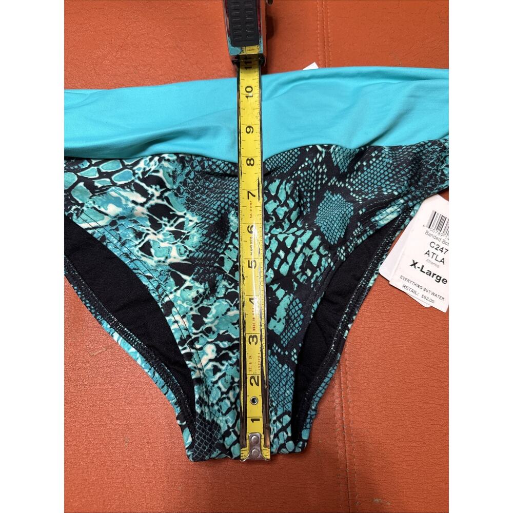 Swim Systems Collection Banded Bikini Bottom Atlantis Size XL NWT Bottom Only - Picture 9 of 10